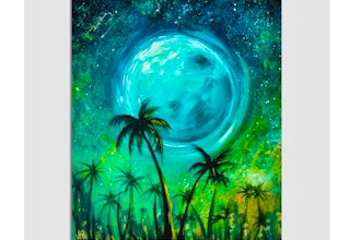 Paint Nite: Starry City Palms